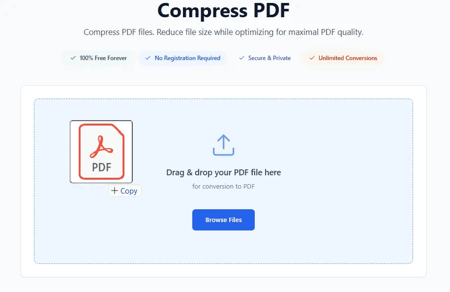 Upload PDF Illustration